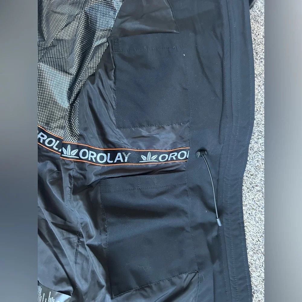 Orolay Women’s Black Down Filled Puffer Parka Jacket Size Small - Picture 11 of 13